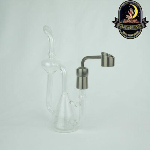 Clear Recycling Glass Dab Rig | Skyline Smoke Shop | Skyline Smoke Company | South Africa