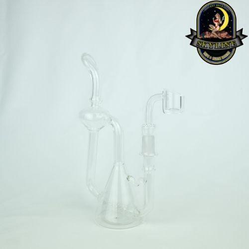 Clear Recycling Glass Dab Rig | Skyline Smoke Shop | Skyline Smoke Company | South Africa