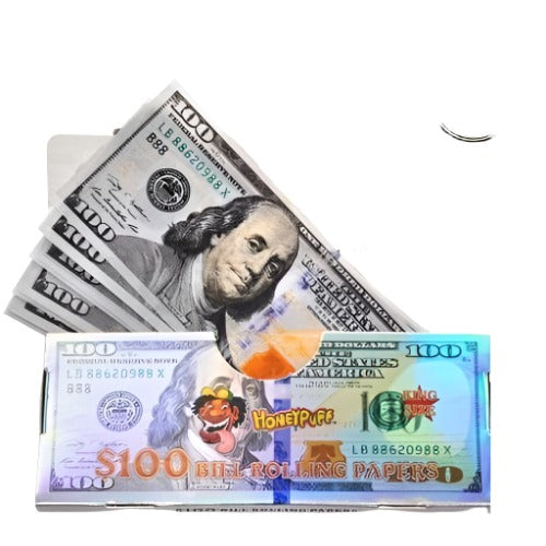 $100 Bill Rolling Papers | Honeypuff | Skyline Smoke Company | South Africa