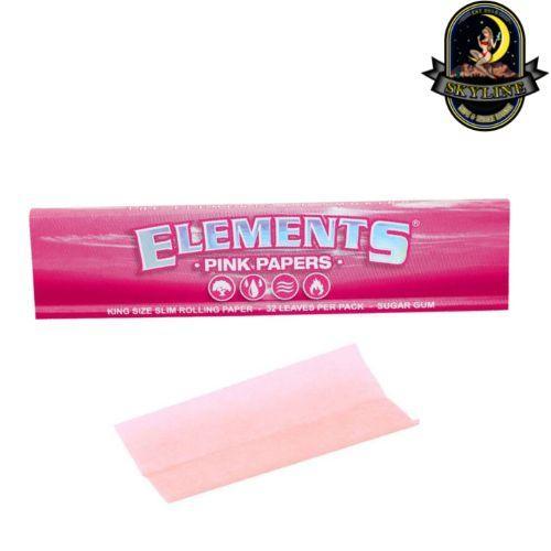 Elements Pink Connoisseur King Size Slim Rolling Papers | Elements Rolling Papers | Skyline Vape & Smoke Lounge | South Africa