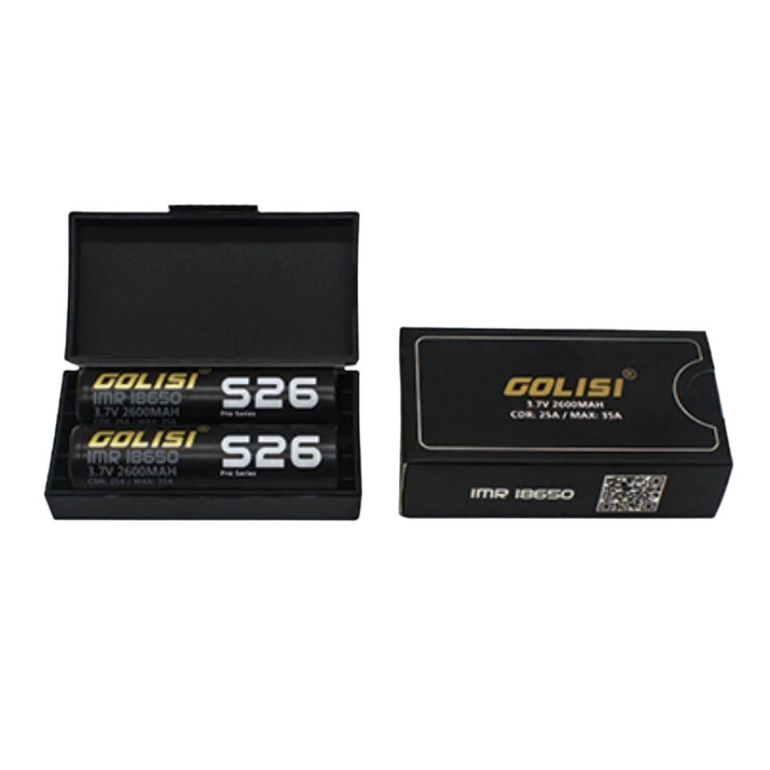Golisi S26 18650 2 Pack | Golisi | Skyline Smoke Company | South Africa