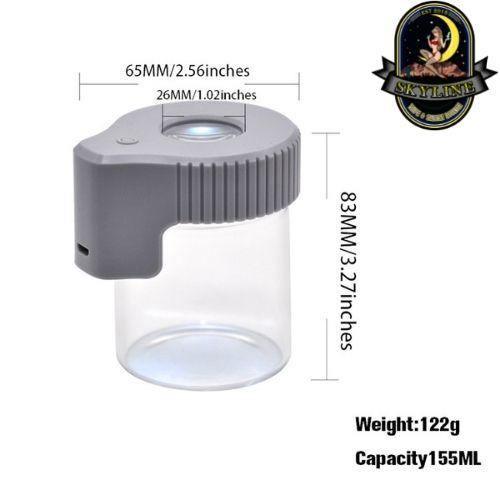 Magnifying Stash Jar | Skyline Smoke Shop | Skyline Smoke Company | South Africa