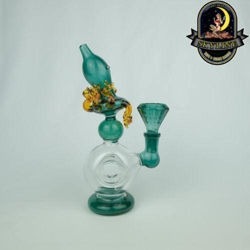 Octopus bong Swiss percolation