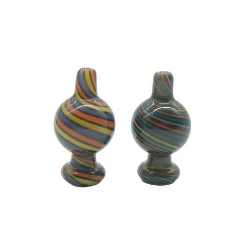 Rainbow Striped Bubble Carb Caps | Skyline Smoke Shop | Skyline Smoke Company | South Africa