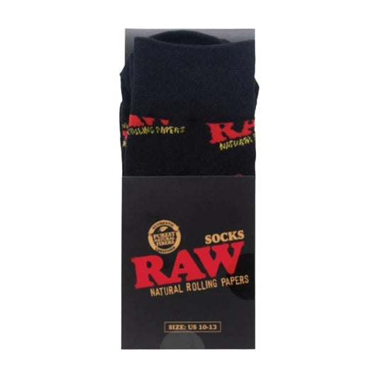 Raw Black Socks | RAW | Skyline Smoke Company | South Africa