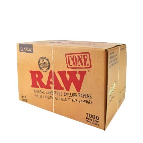 RAW Classic 1¼ Cones 1000 Bulk Box | RAW | Skyline Smoke Company | South Africa