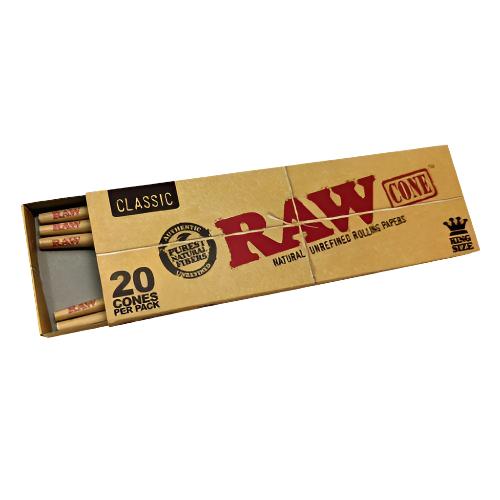 RAW Classic Kingsize Cones Box of 20 | RAW | Skyline Smoke Company | South Africa