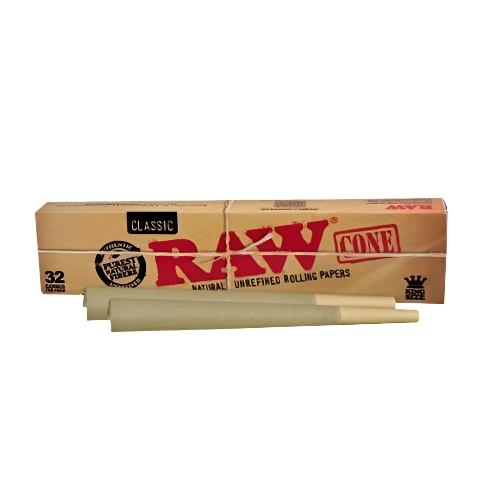RAW Classic Kingsize Cones Box Of 32 | RAW | Skyline Smoke Company | South Africa