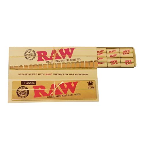 RAW Classic Masterpiece Kingsize Slim With Pre-Rolled Tips | RAW | Skyline Smoke Company | South Africa