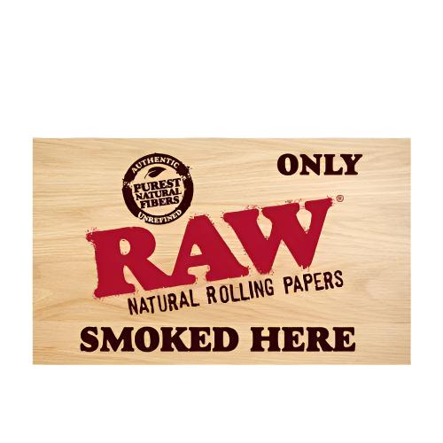 Raw Smoked Here Sticker | RAW | Skyline Smoke Company | South Africa