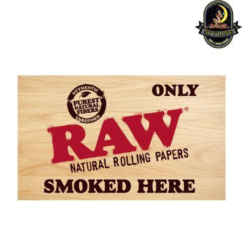 Raw Smoked Here Sticker | RAW | Skyline Vape & Smoke Lounge | South Africa