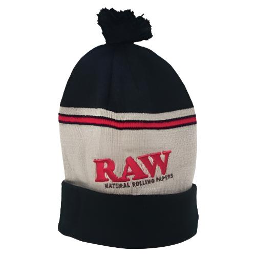 RAW X Rolling Papers Pompom Beanies | RAW | Skyline Smoke Company | South Africa