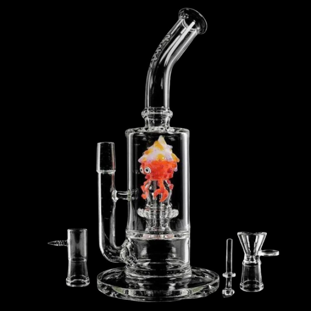 Strawberry Glass Bong & Dab Rig | Chongz | Skyline Smoke Company | South Africa