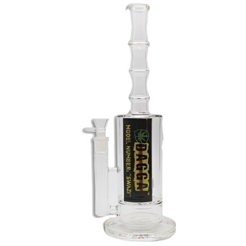 Dagga Bowl White Widow 40cm dragon glass bong