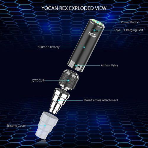 Yocan Rex Portable Enail Vaporizer Kit | Yocan | Skyline Smoke Company | South Africa