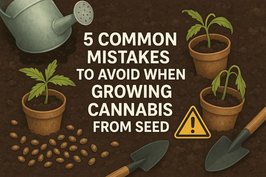 5 Common Mistakes to Avoid When Growing Cannabis from Seed
