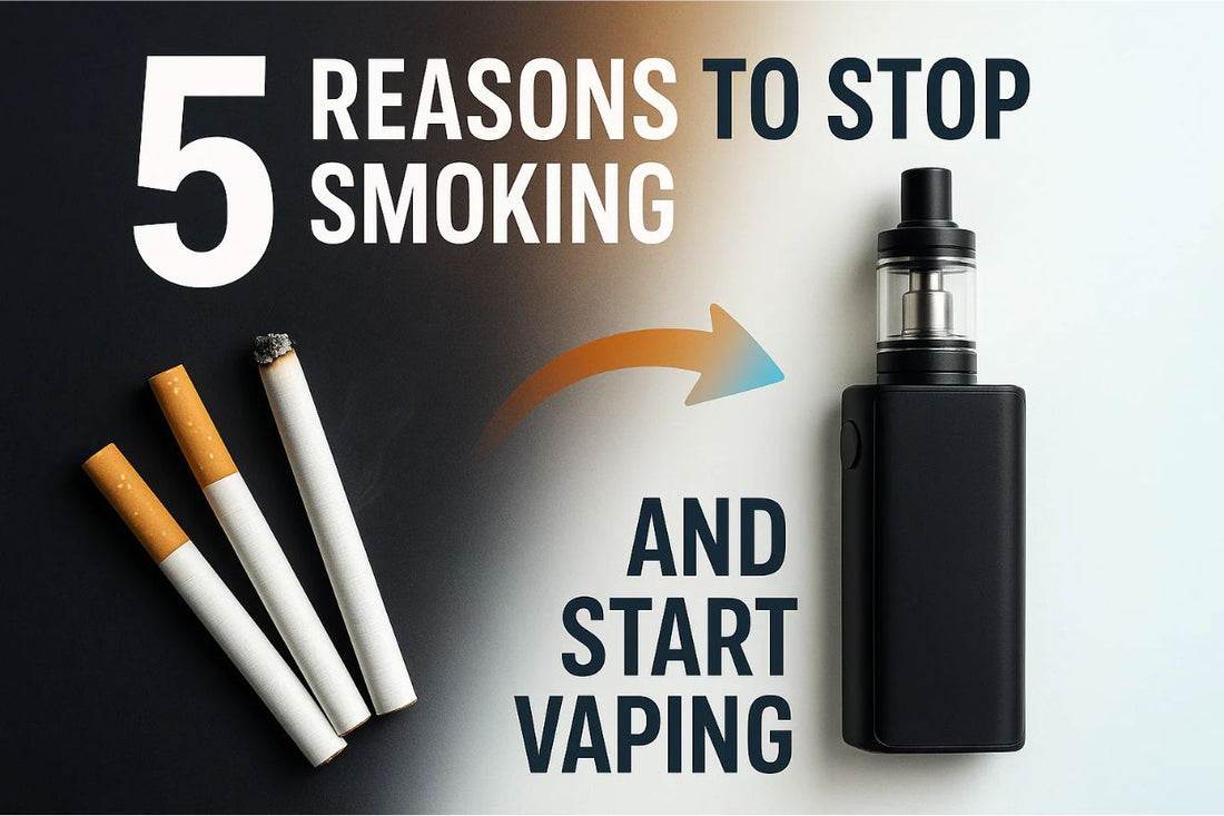 5 Reasons to Stop Smoking and Start Vaping | Skyline Vape Shop