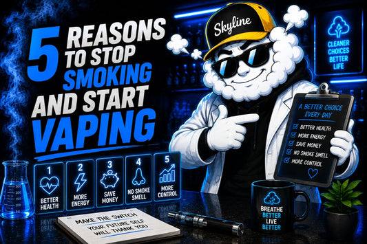 5 Reasons to Stop Smoking and Start Vaping