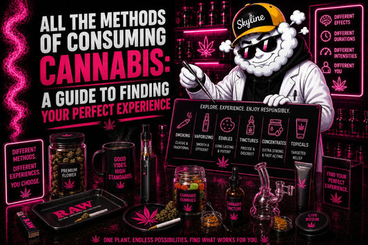All The Methods of Consuming Cannabis: A Guide to Finding Your Perfect Experience