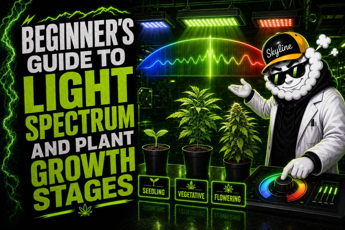 Beginner’s Guide to Light Spectrum and Plant Growth Stages