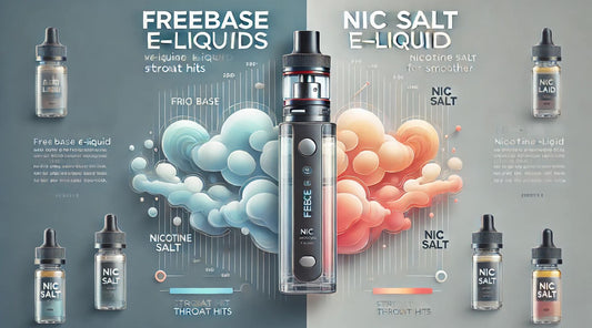 What are Freebase E-Liquids and Nic Salt E-Liquids? A Comprehensive Guide