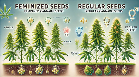 Understanding the Difference Between Feminized Cannabis Seeds and Regular Cannabis Seeds