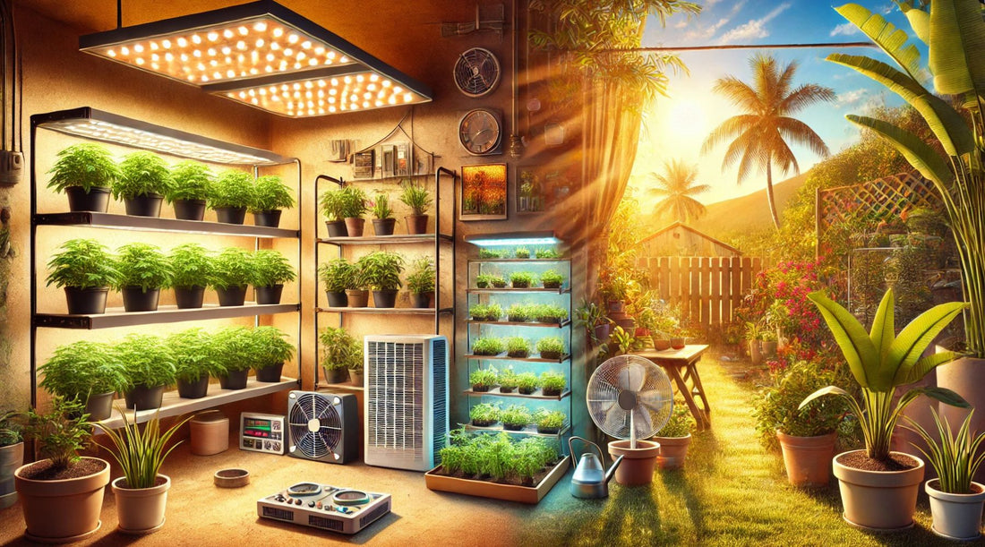 Indoor Growing vs. Outdoor Growing: Which is Right for You?