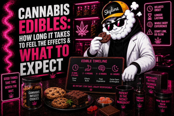 Cannabis Edibles: How Long It Takes to Feel the Effects & What to Expect