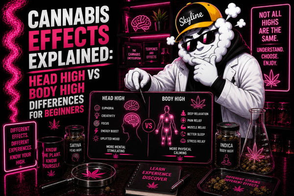 Cannabis Effects Explained: Head High vs Body High Differences for Beginners