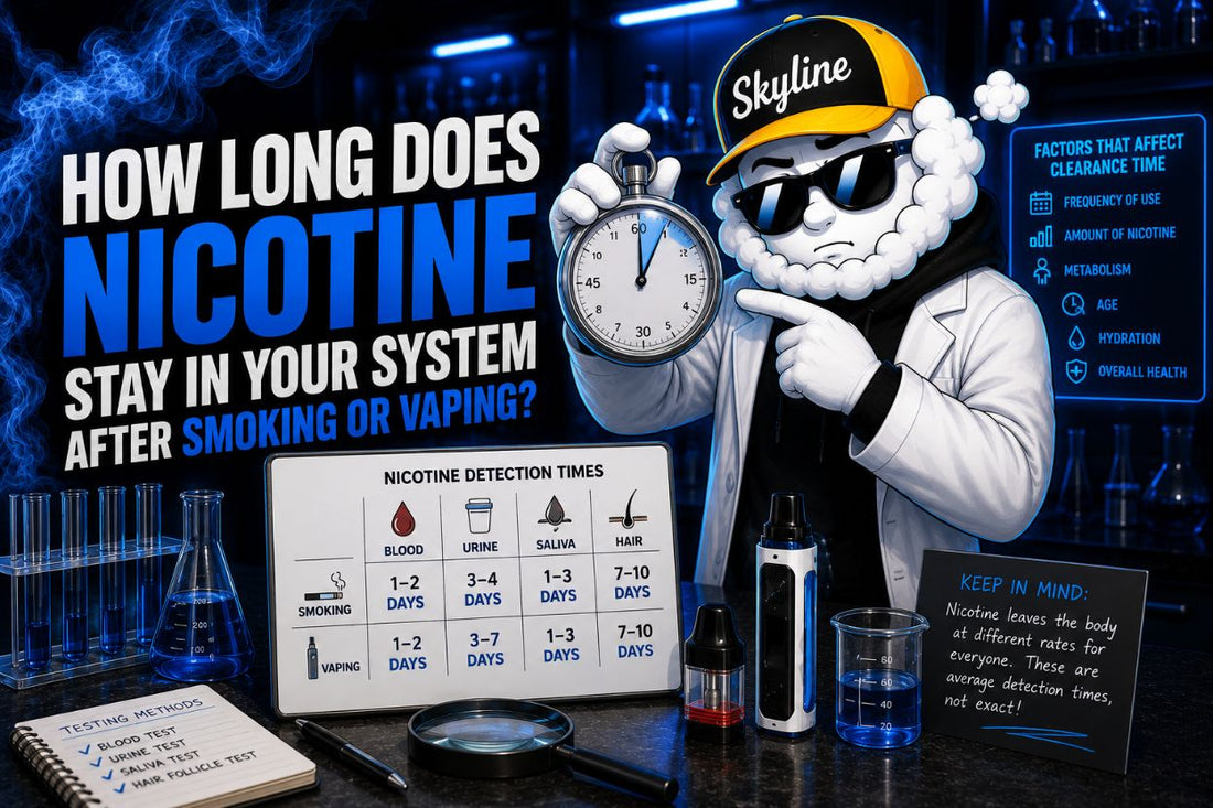 How Long Does Nicotine Stay in Your System After Smoking or Vaping?