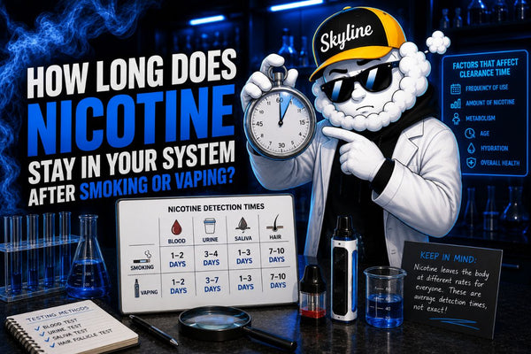 How Long Does Nicotine Stay in Your System After Smoking or Vaping?