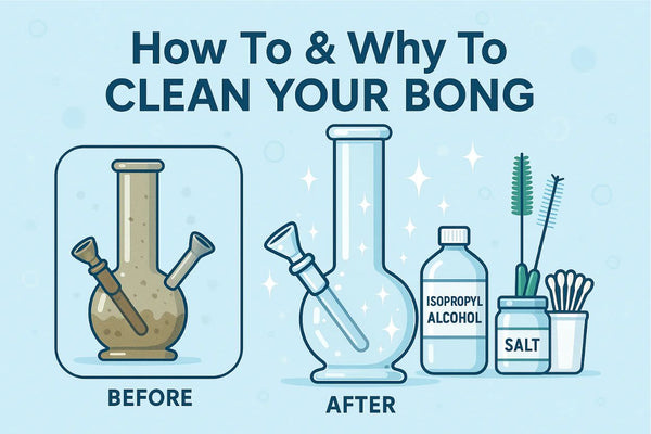 How and Why To Clean Your Bong | Skyline Smoke Shop