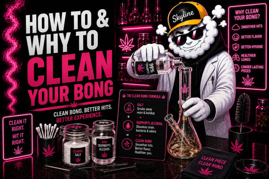 How To & Why To Clean Your Bong