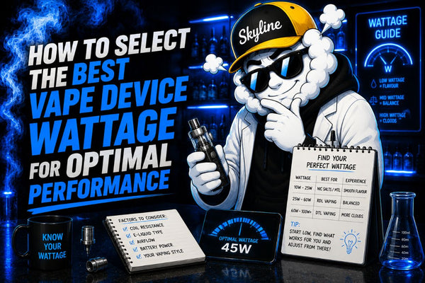 How to Select the Best Vape Device Wattage for Optimal Performance