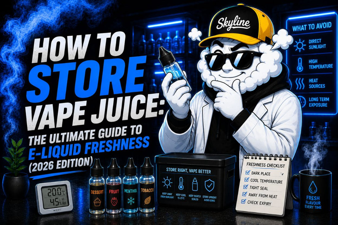 How to Store Vape Juice: The Ultimate Guide to E-Liquid Freshness (2026 Edition)