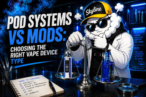 Pod Systems vs Mods: Choosing the Right Vape Device Type