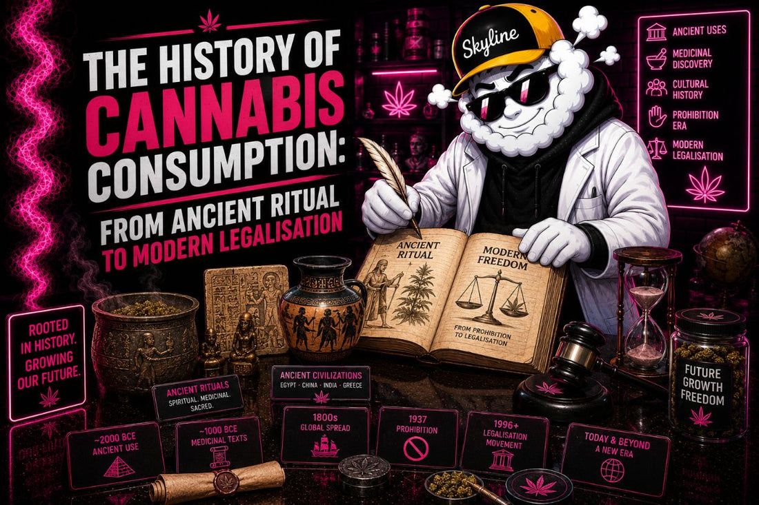 The History of Cannabis Consumption: From Ancient Ritual to Modern Legalisation