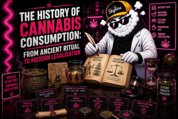 The History of Cannabis Consumption: From Ancient Ritual to Modern Legalisation