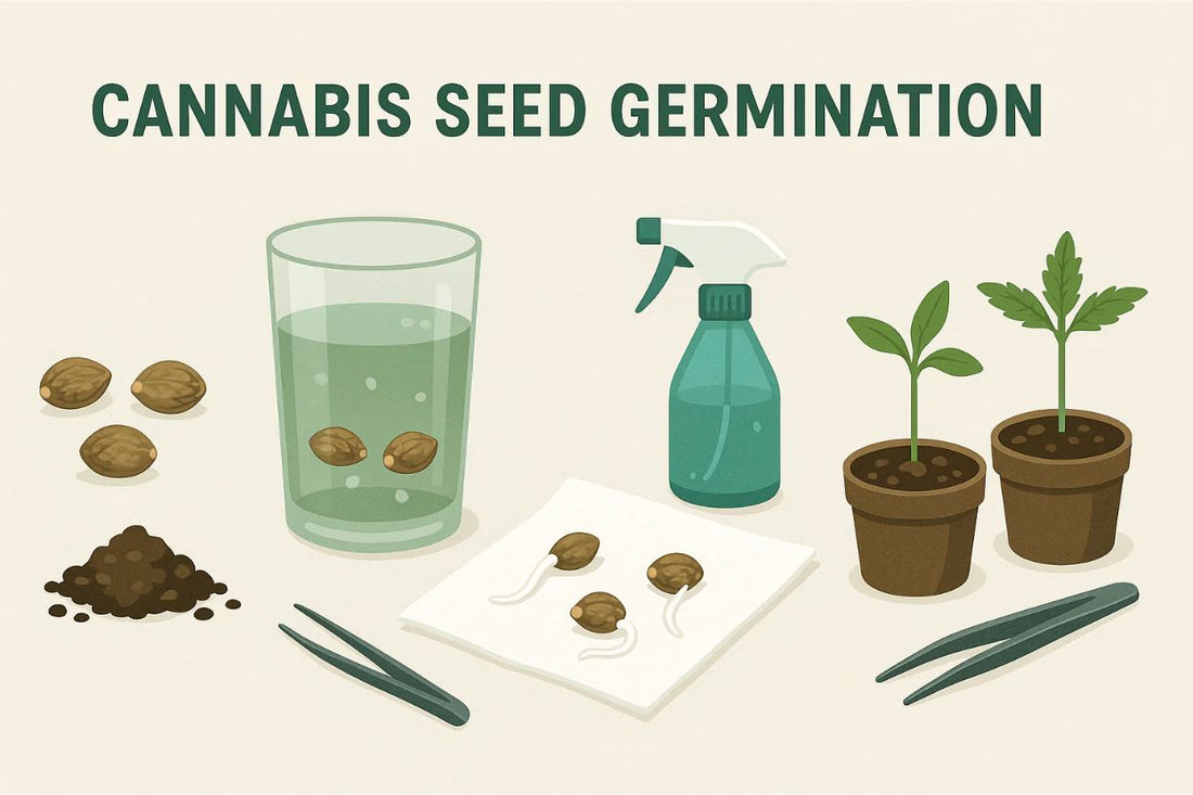 The Ultimate Guide to Germinating Cannabis Seeds | Skyline Seed Bank