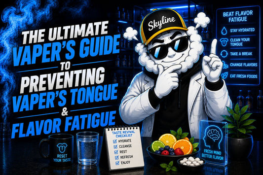 The Ultimate Vaper’s Guide to Preventing Vaper’s Tongue & Flavor Fatigue