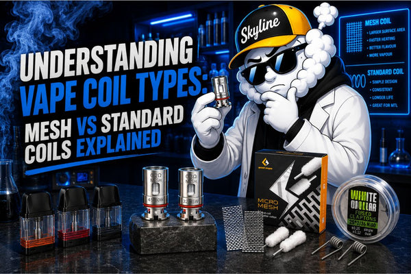 Understanding Vape Coil Types: Mesh vs Standard Coils Explained