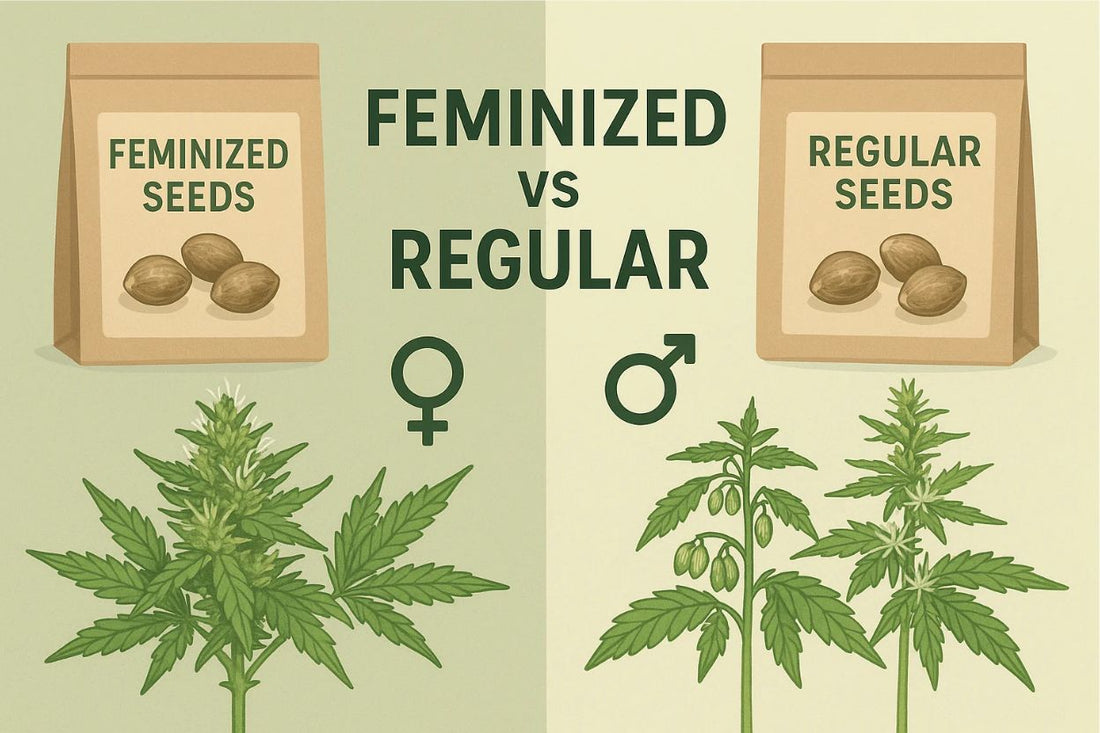 What's the Difference Between Feminized Seeds & Regular Cannabis Seeds