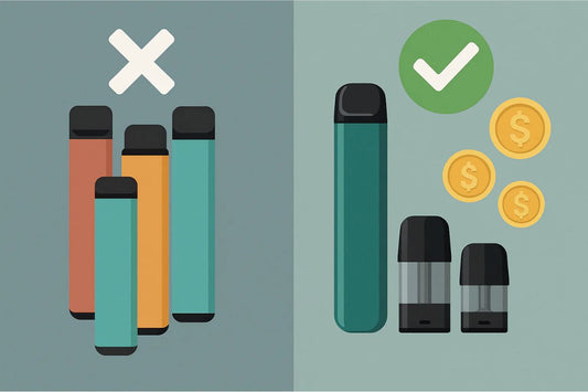 Why Ditching Disposable Vapes for Pod Systems Is Better for Your Health and Wallet