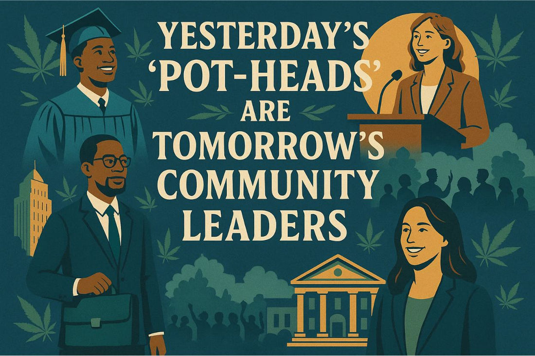 Yesterday’s ‘Pot-Heads’ are Tomorrow’s Community Leaders.