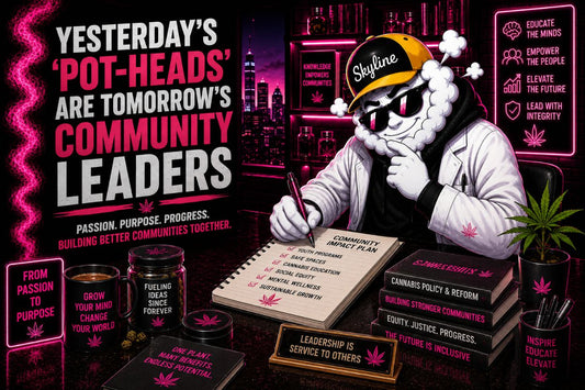 Yesterday's 'Pot-Heads' are Tomorrow's Community Leaders