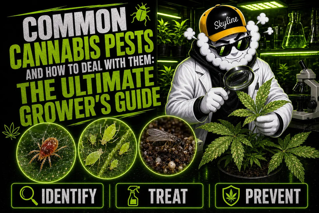 Common Cannabis Pests and How to Deal With Them | Skyline Grow Shop