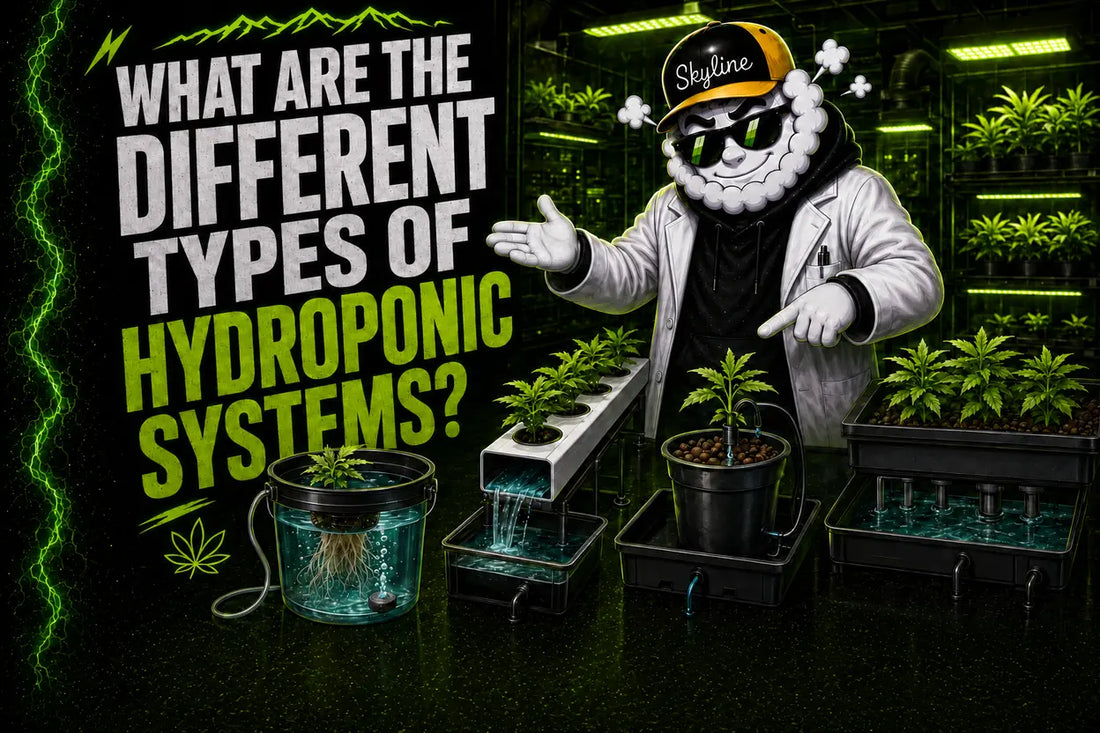 Different Types of Hydroponic Systems | Skyline Grow Shop