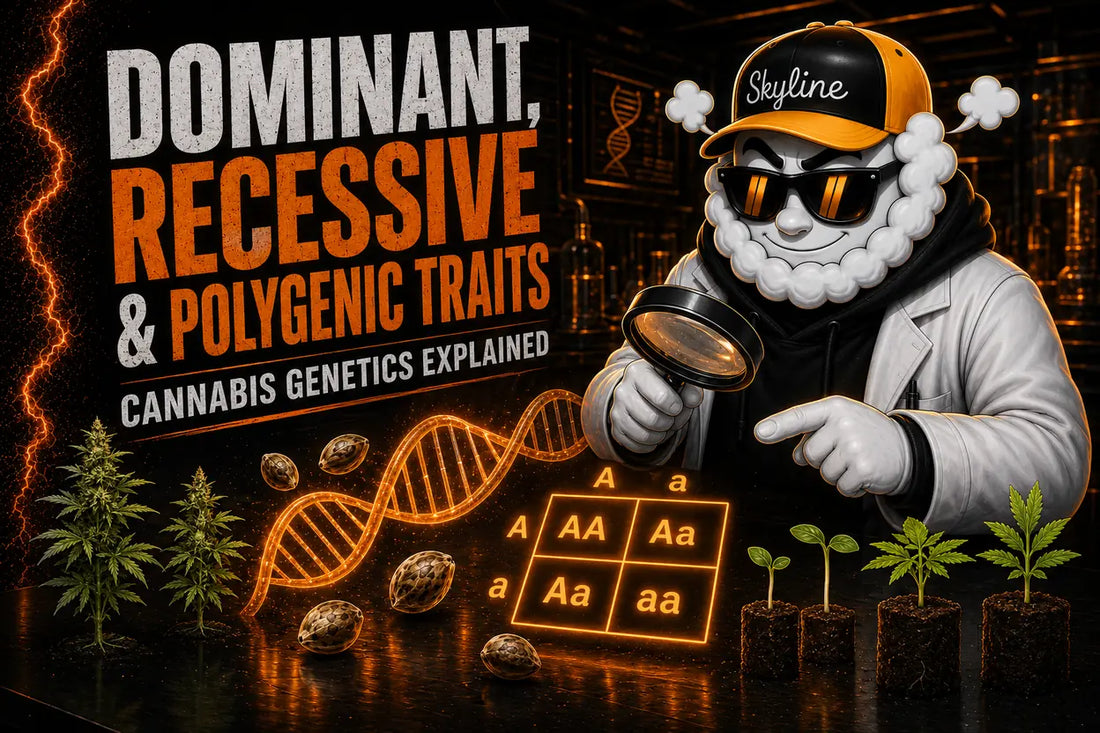 Smokey explains dominant, recessive and polygenic cannabis traits