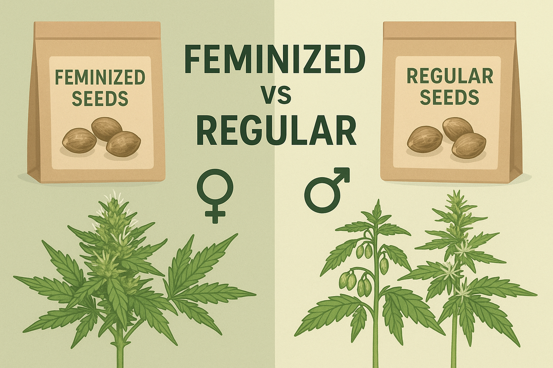 What's the Difference Between Feminized Seeds and Regular Cannabis Seeds?