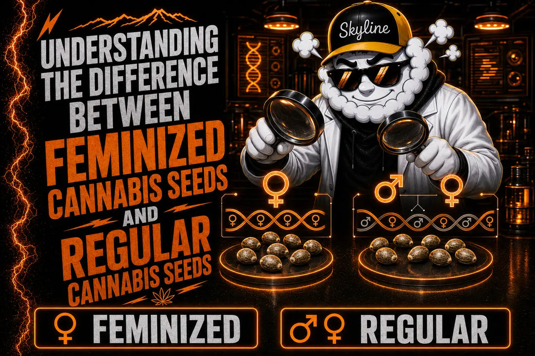 Feminized Cannabis Seeds vs Regular Cannabis Seeds | Skyline Seed Bank